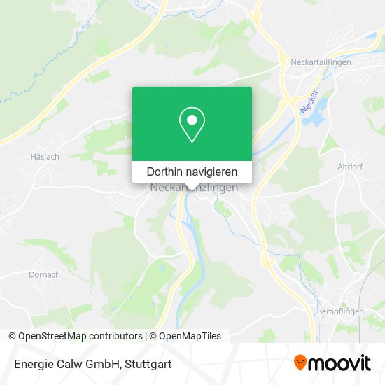 Energie Calw GmbH Karte