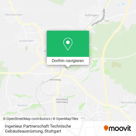 Ingenieur Partnerschaft Technische Gebäudeausrüstung Karte