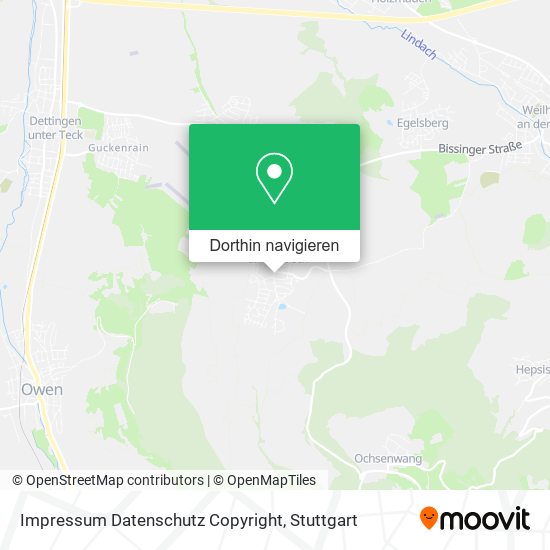 Impressum Datenschutz Copyright Karte
