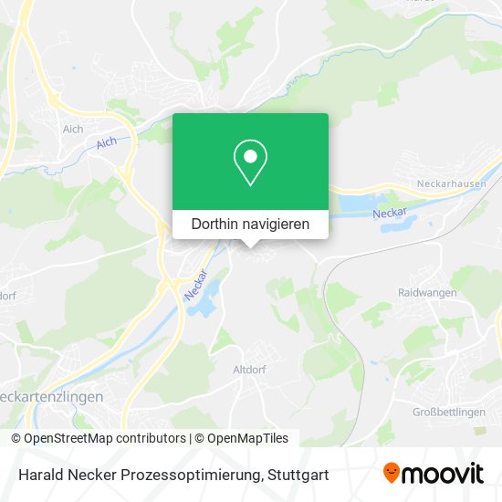 Harald Necker Prozessoptimierung Karte