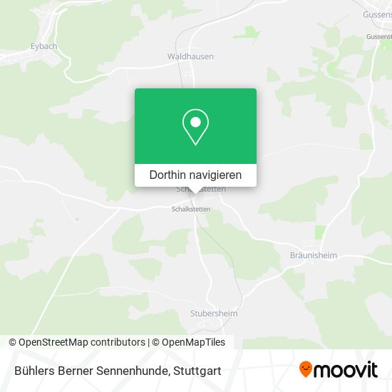 Bühlers Berner Sennenhunde Karte