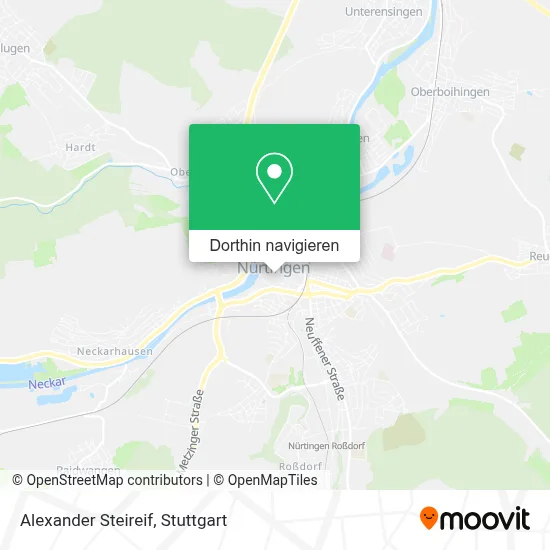 Alexander Steireif Karte