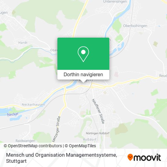 Mensch und Organisation Managementsysteme Karte