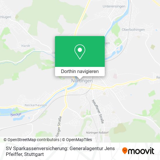 SV Sparkassenversicherung: Generalagentur Jens Pfeiffer Karte
