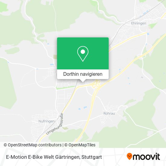 E-Motion E-Bike Welt Gärtringen Karte