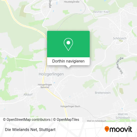 Die Wielands Net Karte