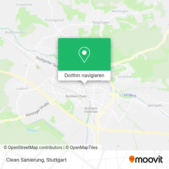 Clean Sanierung Karte
