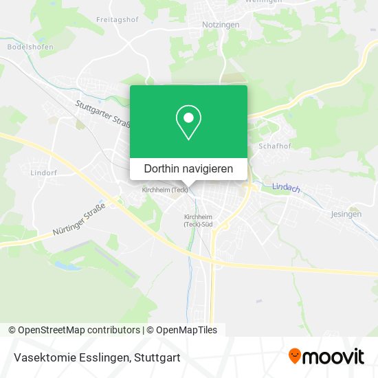 Vasektomie Esslingen Karte