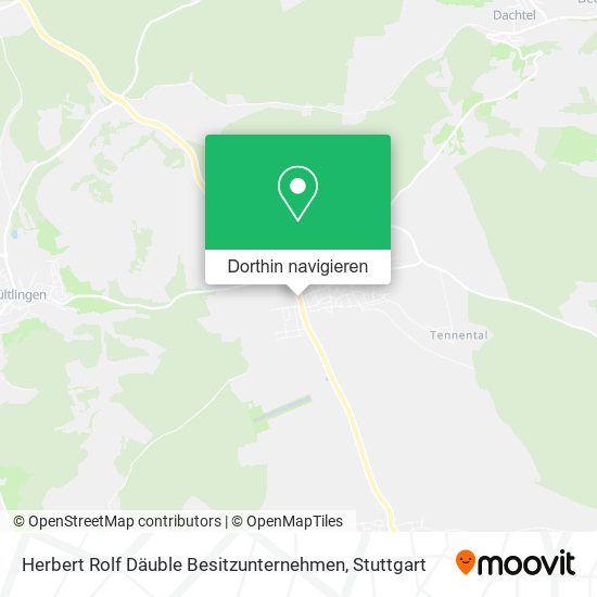 Herbert Rolf Däuble Besitzunternehmen Karte