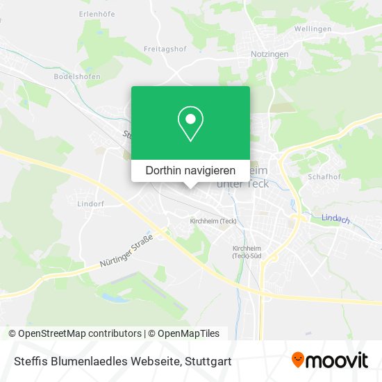Steffis Blumenlaedles Webseite Karte