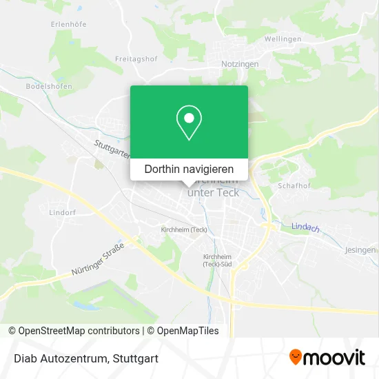 Diab Autozentrum Karte
