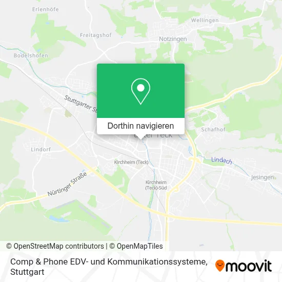 Comp & Phone EDV- und Kommunikationssysteme Karte
