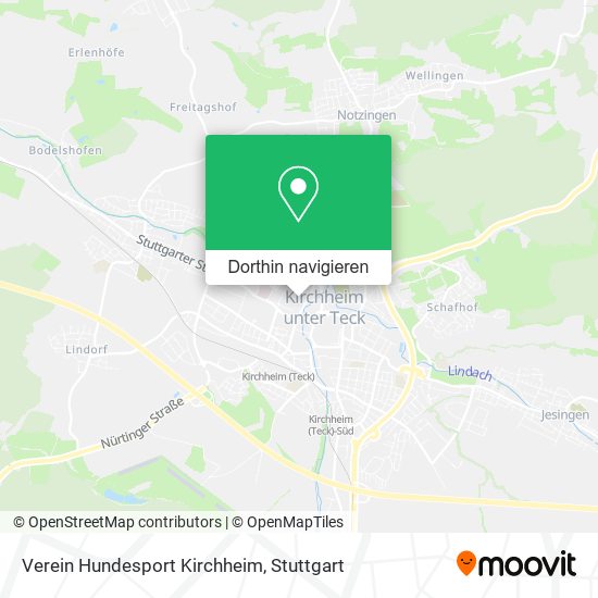 Verein Hundesport Kirchheim Karte