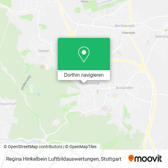 Regina Hinkelbein Luftbildauswertungen Karte