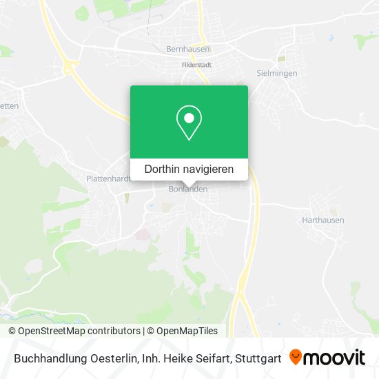 Buchhandlung Oesterlin, Inh. Heike Seifart Karte