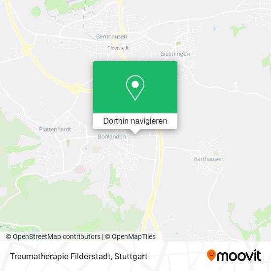 Traumatherapie Filderstadt Karte