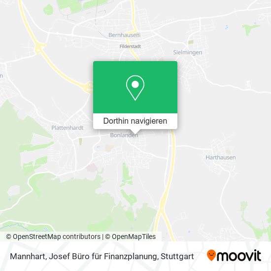 Mannhart, Josef Büro für Finanzplanung Karte