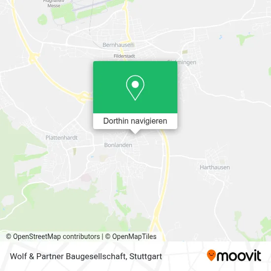 Wolf & Partner Baugesellschaft Karte