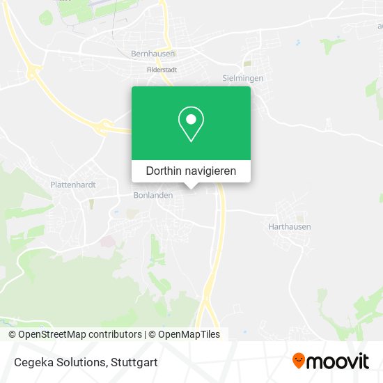 Cegeka Solutions Karte