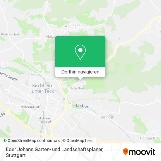 Eder Johann Garten- und Landschaftsplaner Karte