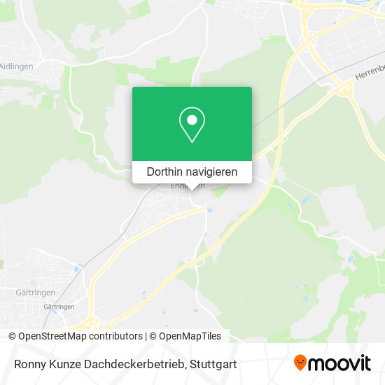 Ronny Kunze Dachdeckerbetrieb Karte