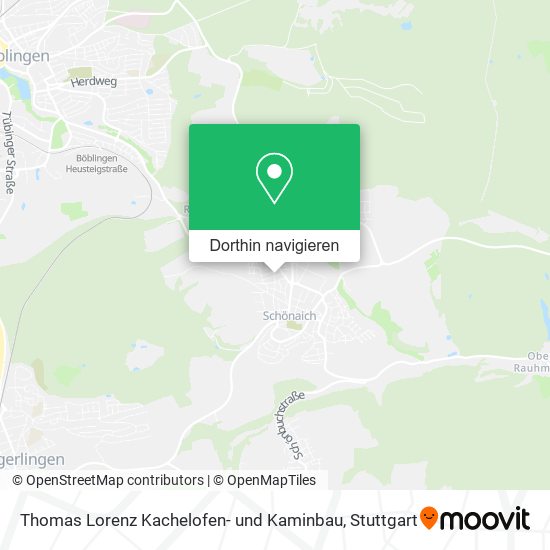 Thomas Lorenz Kachelofen- und Kaminbau Karte