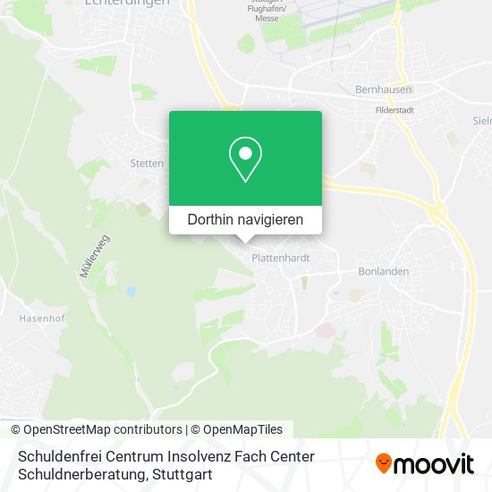 Schuldenfrei Centrum Insolvenz Fach Center Schuldnerberatung Karte
