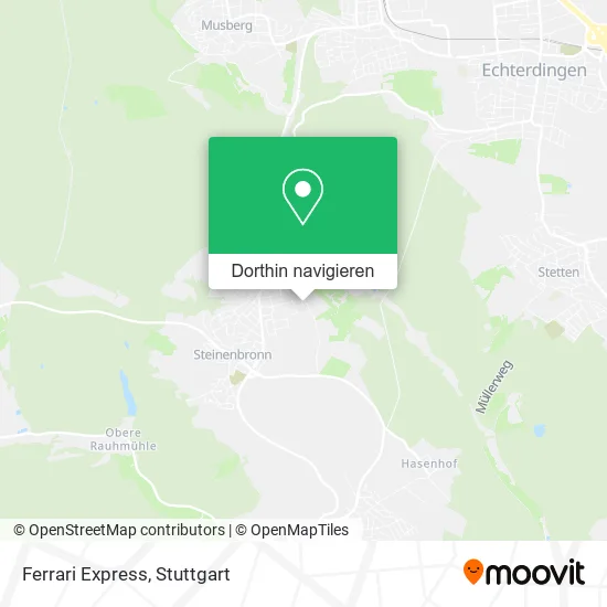 Ferrari Express Karte