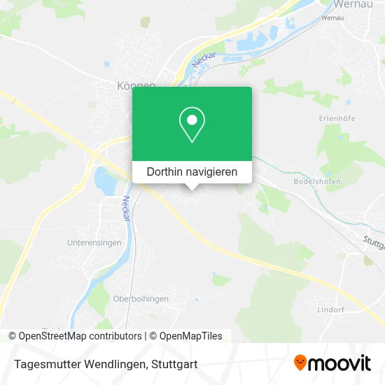 Tagesmutter Wendlingen Karte