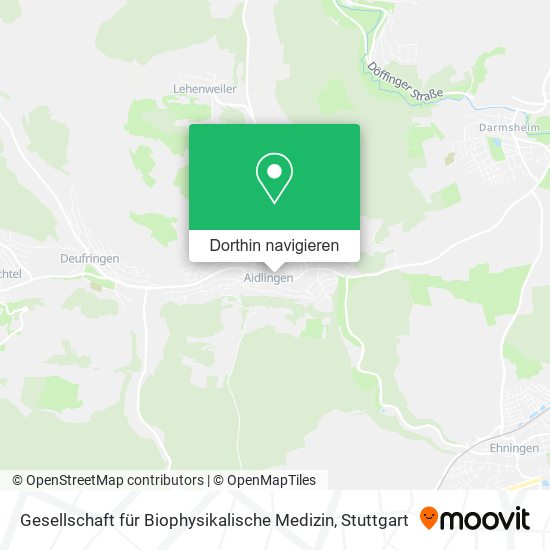 Gesellschaft für Biophysikalische Medizin Karte