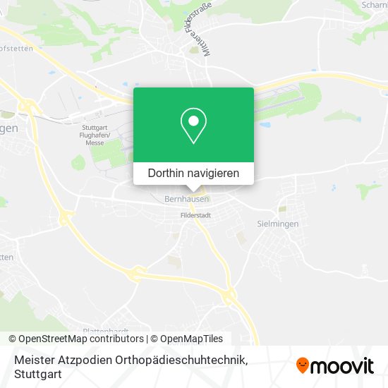Meister Atzpodien Orthopädieschuhtechnik Karte