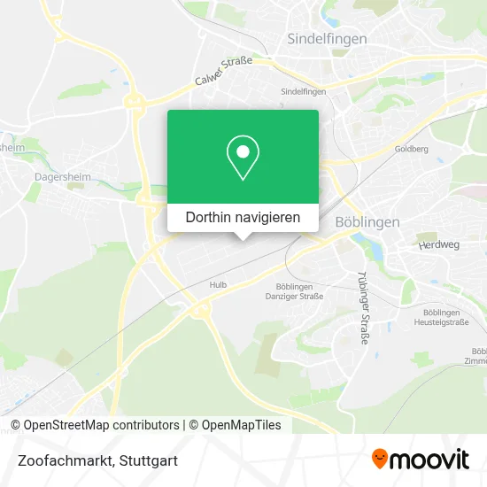 Zoofachmarkt Karte