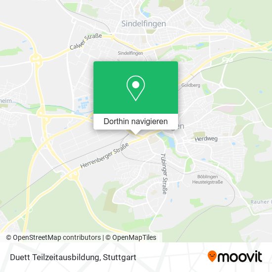 Duett Teilzeitausbildung Karte