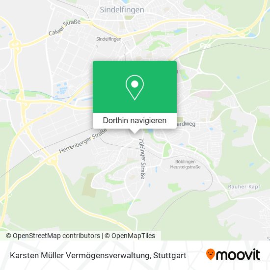 Karsten Müller Vermögensverwaltung Karte