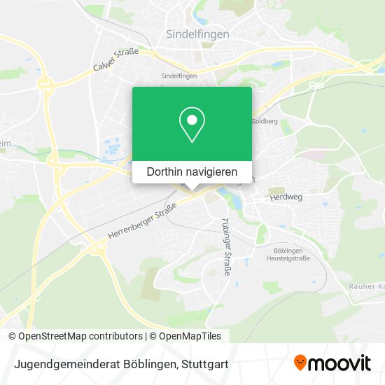 Jugendgemeinderat Böblingen Karte