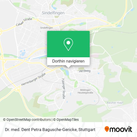 Dr. med. Dent Petra Bagusche-Gericke Karte