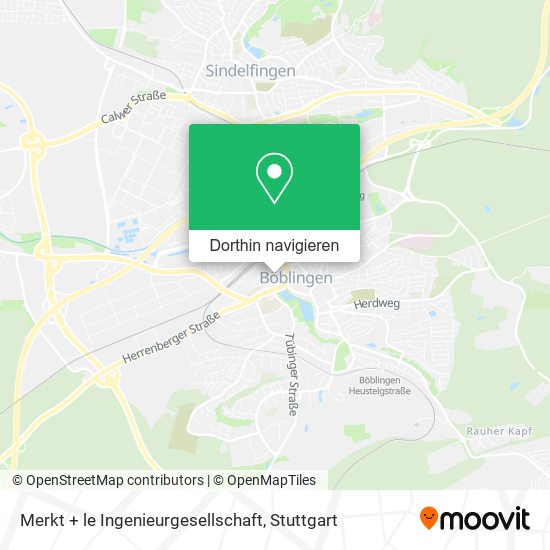 Merkt + le Ingenieurgesellschaft Karte