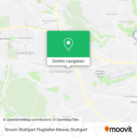 Sroom Stuttgart Flughafen Messe Karte
