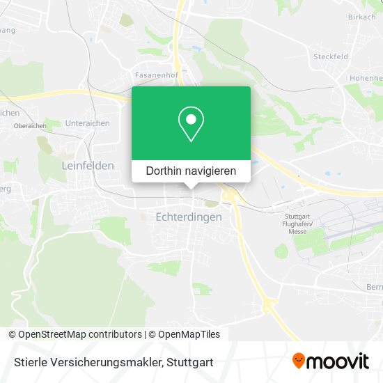 Stierle Versicherungsmakler Karte