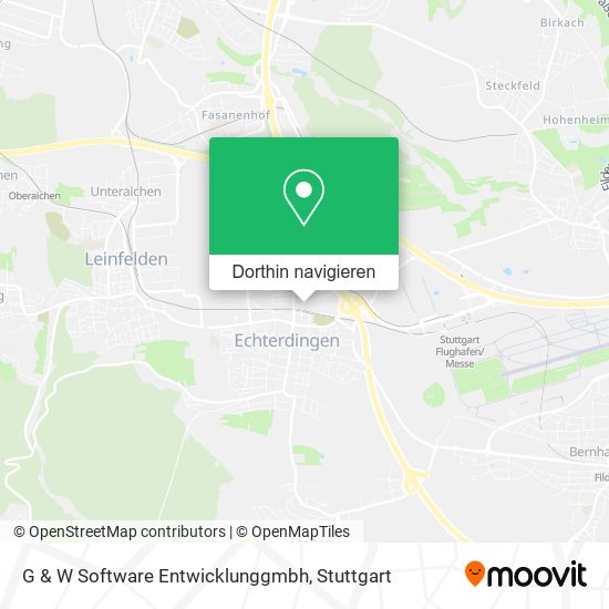 G & W Software Entwicklunggmbh Karte