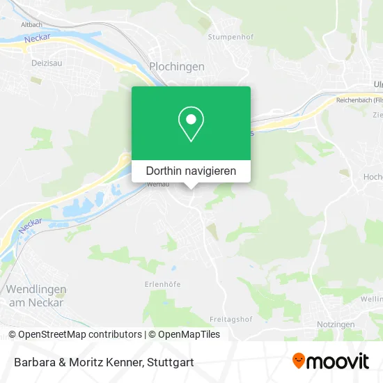 Barbara & Moritz Kenner Karte