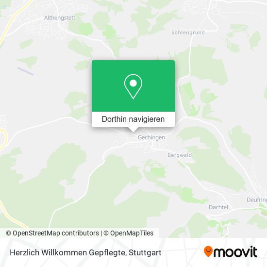 Herzlich Willkommen Gepflegte Karte