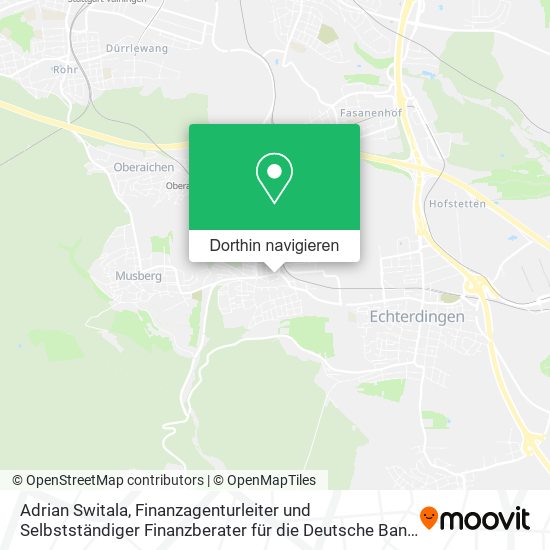 Adrian Switala, Finanzagenturleiter und Selbstständiger Finanzberater für die Deutsche Bank Karte