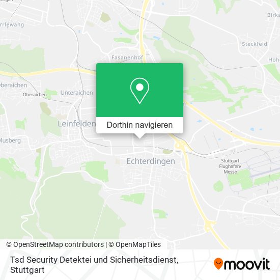 Tsd Security Detektei und Sicherheitsdienst Karte