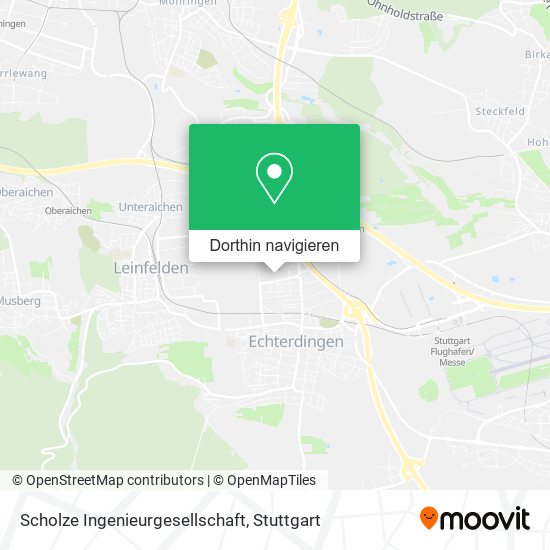Scholze Ingenieurgesellschaft Karte