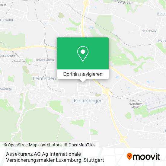 Assekuranz AG Ag Internationale Versicherungsmakler Luxemburg Karte