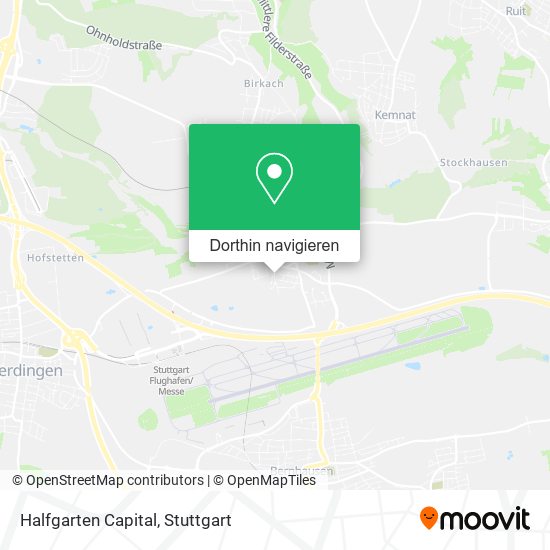 Halfgarten Capital Karte