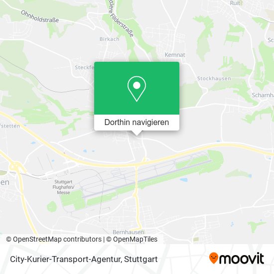City-Kurier-Transport-Agentur Karte
