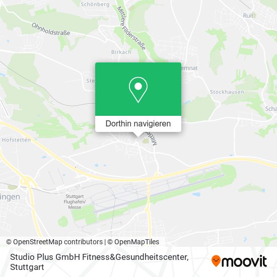 Studio Plus GmbH Fitness&Gesundheitscenter Karte
