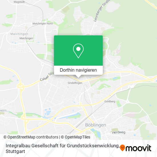 Integralbau Gesellschaft für Grundstücksenwicklung Karte